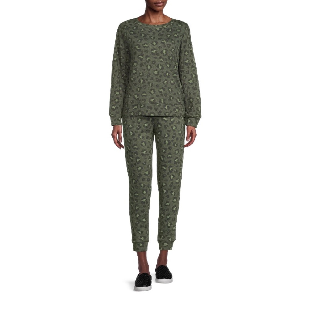 Secret Treasures Green Leopard Set NWT